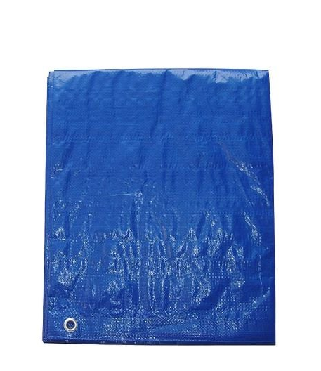 Bâche bleu 20` x 30' résistante et imperméable avec œillets métalliques pour fixation facile.