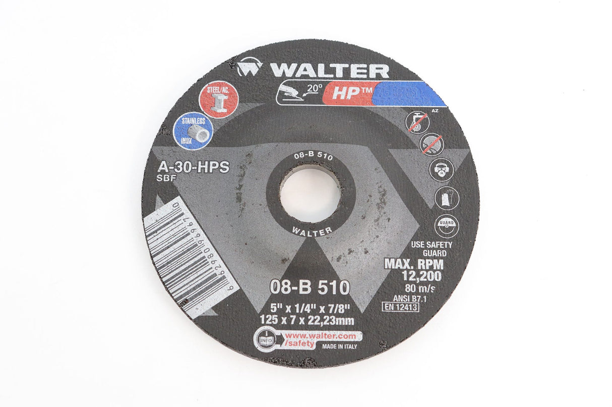 XPRS - Disque Walter 5 pouces × 0,25 HP