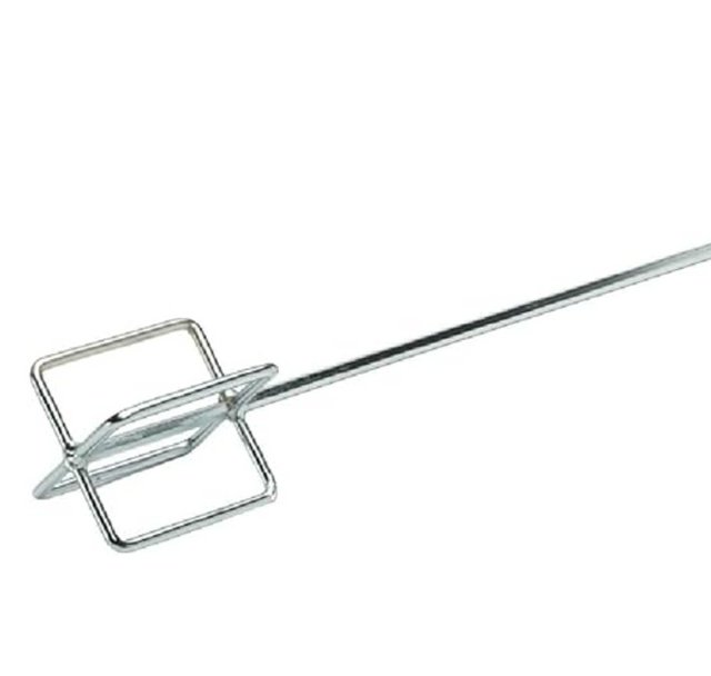 Batteur à oeuf pour drill en acier inoxydable pour mélanger rapidement et efficacement les ingrédients.