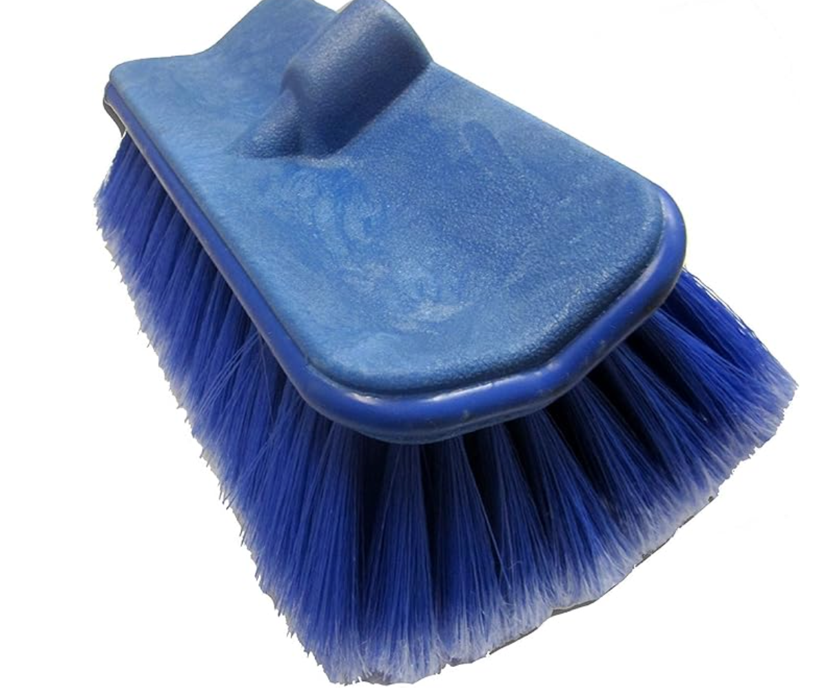 Brosse pour l’acide (brosse à lave-auto) bleue avec poils denses, idéale pour le lavage et le nettoyage auto.