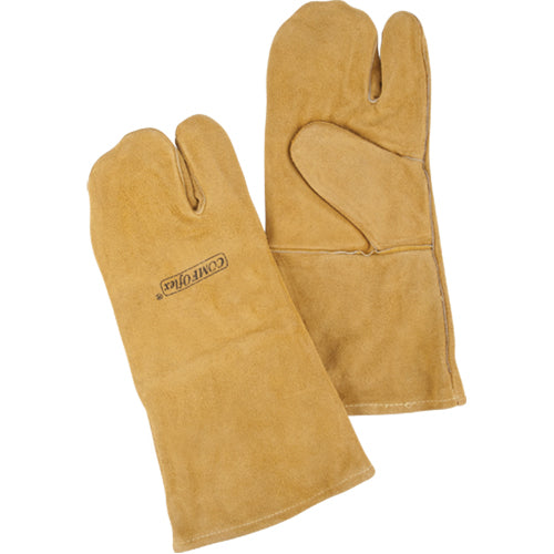 Comfoflex™ Premium One-Finger Welding Mitt, Split Cowhide, Size Large - 610-2178