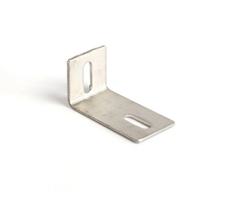 Ancrage à pierre 152A en acier inoxydable 304, pour murs de pierre, avec trous ovales ajustables.