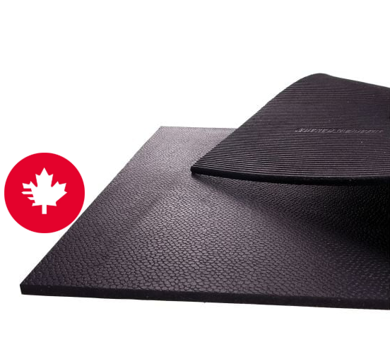XPRS - Tapis en caoutchouc noir 4' x 6' x 3/4"