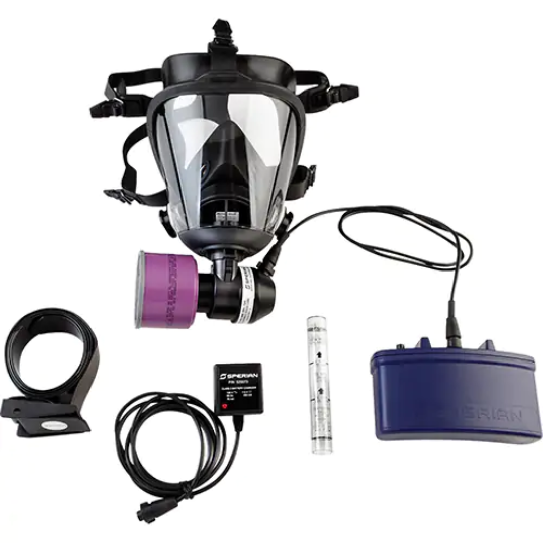 XPRS - APR motorisé facial série PR500, Respirateur à masque, Pile NiCd - SFE050