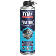 Aérosol de nettoyant TYTAN Professional "Pulitore" pour mousse PU fraîche, utilisé pour le nettoyage d’outils et de surfaces.