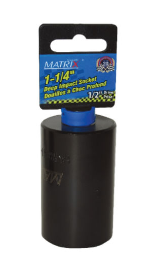 XPRS - douille a chocs profonde prise 1/2" - SAE
