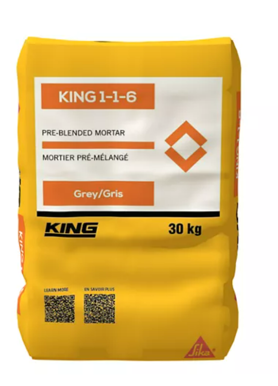 XPRS - Mortier type N 1-1-6 noir 30 kg (56sac/pal)