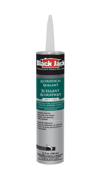 XPRS - Scellant acoustique Black jack / Titebond / Manugypse  12 / caisse  LIQUIDATION - VENTE FINALE