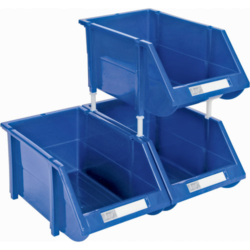 Stackable & Hanging Bin, 4-13/16" W, 3-3/16" H x 7-1/8" D, Multi-Purpose Storage