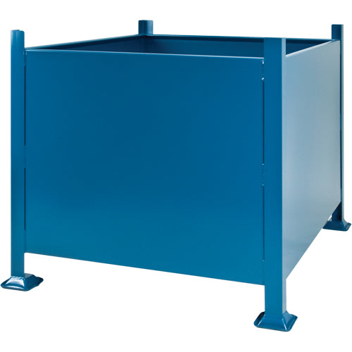 Contenants de vrac empilables, 30" ha x 40,5" la x 48,5" p, Capacité de 3500 lb - CF455