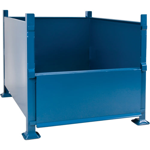 Contenants de vrac empilables, 30" ha x 40,5" la x 48,5" p, Capacité de 3500 lb - CF456
