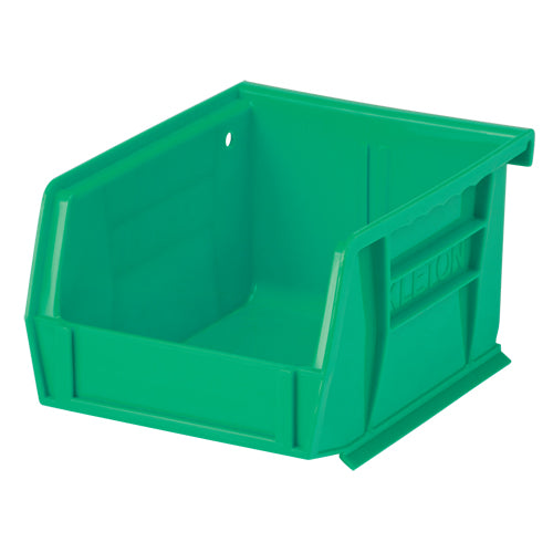 Stackable and hanging bin, 4-1/8" W x 3" H x 5-3/8" D, compact size