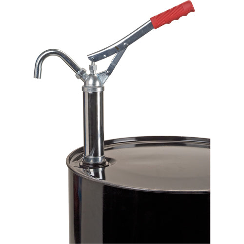Pompe à baril de type levier, Acier, 11 oz/course, Pour barils de 30-55 gal. - DC124