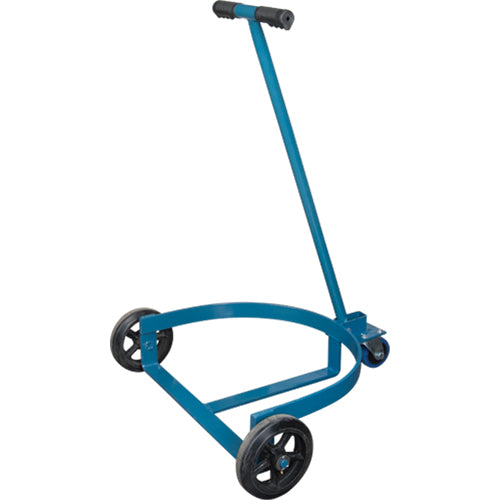 Diable surbaissé pour barils, Fabriqué en Acier, 55 gal. US (45 gal. imp.) - DC500