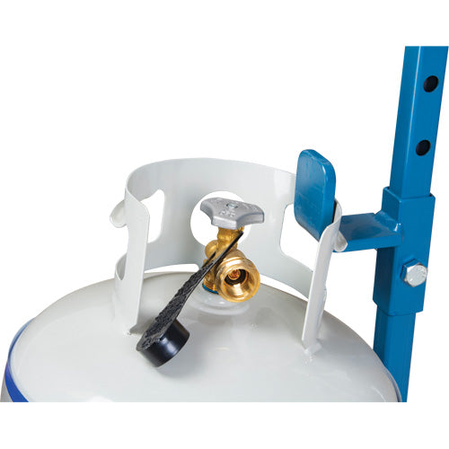 Cylinder Dolly, Flat-Proof Wheels, 15-1/2" W x 14-1/4" L Base, 600 lb - DC891