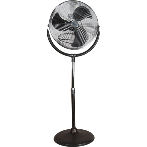 Ventilateur sur piédestal haute vitesse, Commercial, 3 Vitesses, Diamètre de 20" - EA289