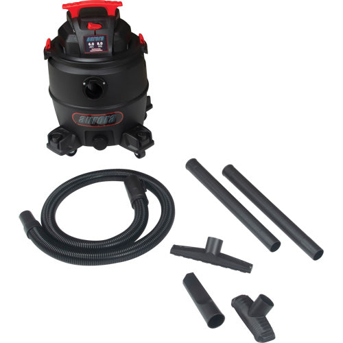 Vacuum Cleaner, Wet-Dry, 6 HP, 8 US gal. (30.3 liters) - EB299