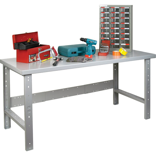 Pre-designed workbench, 72" W x 30" D x 34" H, 2500 lb capacity - FF670