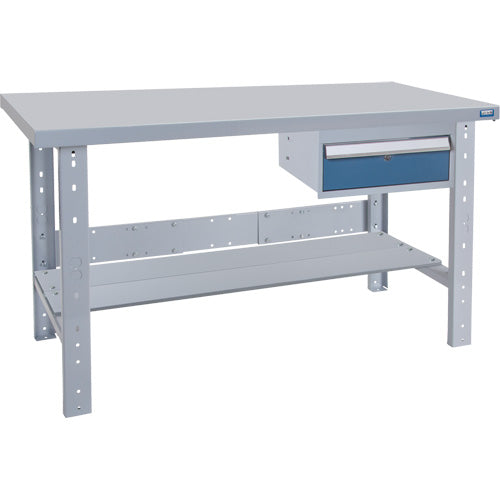 Pre-designed workbench, 72" W x 30" D x 34" H, 2500 lb capacity - FG291