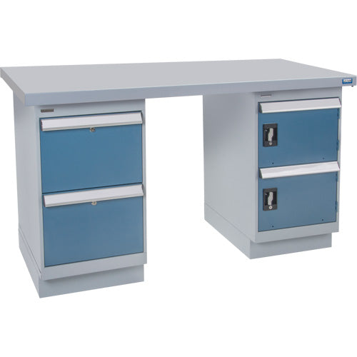 Workbench, 60" W x 24" D x 34" H, 2500 lb Capacity - FI696