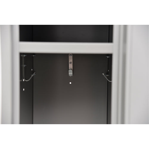 Lockers, 12" x 18" x 72", Steel, Gray, Rivet (Assembled) - FN460