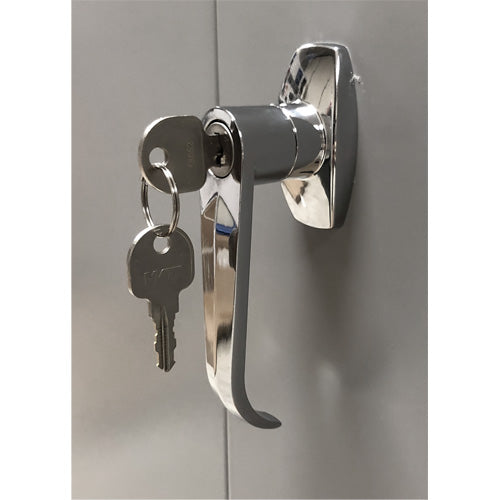 Armoire de rangement, Acier, 4 Tablettes, 66" h x 30" la x 15" P, Gris - FN425