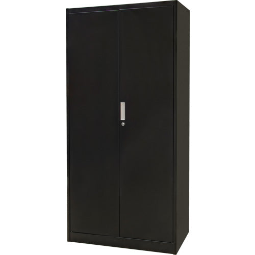 Armoire de rangement combinée, 36" la x 18" p x 72" h, Noir - FN656
