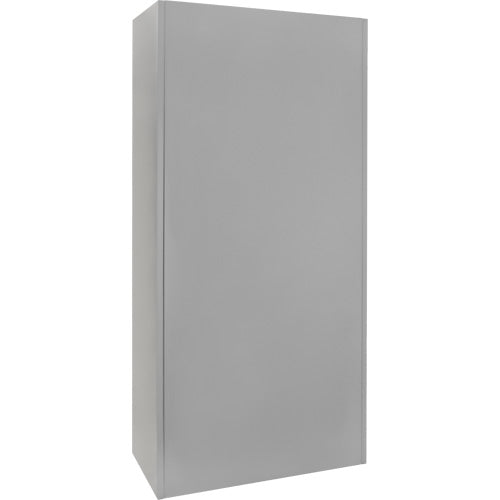 Armoire garde-robe, Acier, 36" la x 18" p x 72" h, Gris - FN659