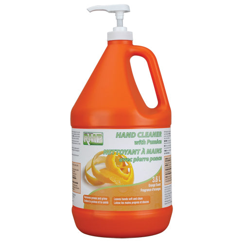 Nettoyant pour les mains à l'orange, Pierre ponce, 3,6 L, Cruche, Orange - JG223