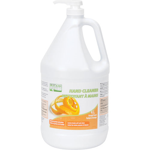 Nettoyant pour les mains à l'orange, Crème, 4 L, Cruche, Orange - JL018