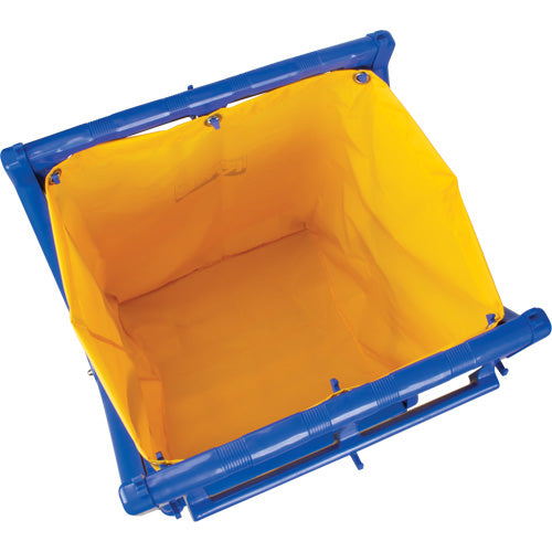 Chariot à linge, Plastique, 25-3/8" la x 25" p x 38-1/2" h, Capacité 33 lb - JN503