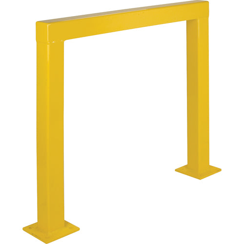 Barrières de sécurité, 4' la x 3,5' h, Jaune - KD139