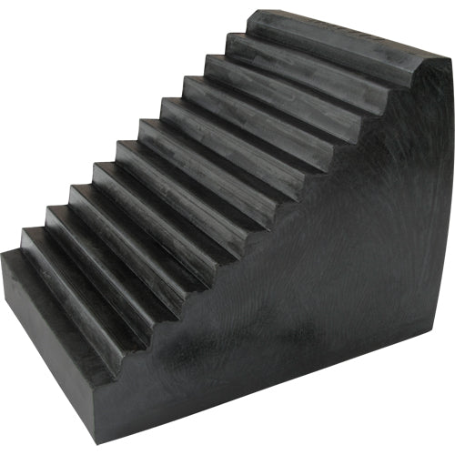Cale de roue, 9-1/2" x 6-1/2" x 7-1/2", Noir - KH032