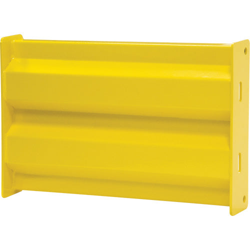 Barrière de sécurité de qualité industrielle, Acier, 43" lo x 12" h, Jaune sécurité - KI239