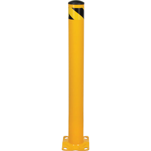 Bumper, Steel, 42" H x 4-1/2" W, Yellow - KI294