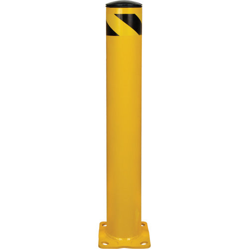 Butoir de sécurité, Acier, 36" h x 5-1/2" la, Jaune - KI316