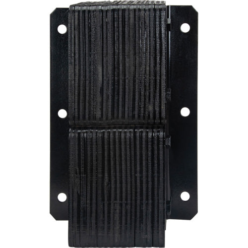 Butoirs de quai lamellés, Vertical, Caoutchouc, 11" la x 6" p x 20" h - KI320