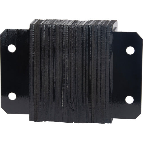 Butoirs de quai lamellés, Horizontal, Caoutchouc, 12" la x 4" p x 10" h - KI322