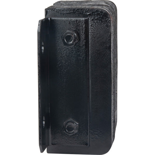 Butoirs de quai lamellés, Horizontal, Caoutchouc, 12" la x 4" p x 10" h - KI322