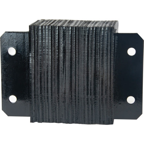 Butoirs de quai lamellés, Horizontal, Caoutchouc, 12" la x 6" p x 10" h - KI323