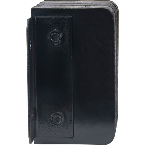 Butoirs de quai lamellés, Horizontal, Caoutchouc, 12" la x 6" p x 10" h - KI323