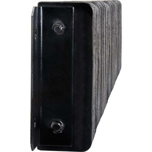 Butoirs de quai lamellés, Horizontal, Caoutchouc, 36" la x 4" p x 12" h - KI326