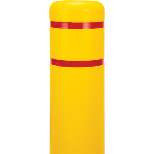 Polyethylene Terminal Cover, 6-5/8" dia. x 52" l, Red/Yellow - KI329