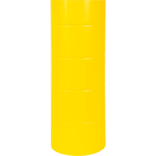 Capuchon en polyéthylène pour borne de protection, 6-5/8" dia. x 60" l, Rouge/Jaune - KI330