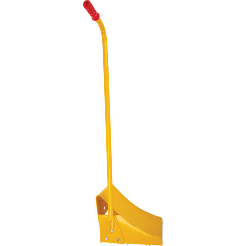 Ice Wheel Chock with Ergonomic Handle, Steel, Yellow, 8-1/16" W x 10-5/8" D x 8-13/16" H - KI333