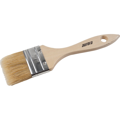AP200 Series Brushes, White Bristle, Wood Handle, 2" Width - KP298