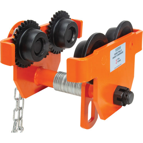 Chariot réglable avec plaques de sécurité, 1000 lb (0,5 tonne) Capacité, 2-5/16" - 4-14/16" - LW557