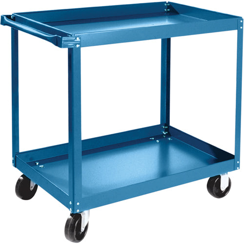 Chariots à tablette, 2 Tiers, 18" la x 36" h x 30" p, Capacité 900 lb - MB482