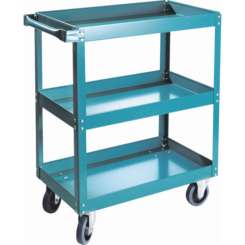 Chariots à tablette, 3 Tiers, 18" la x 36" h x 30" p, Capacité 900 lb - MB495