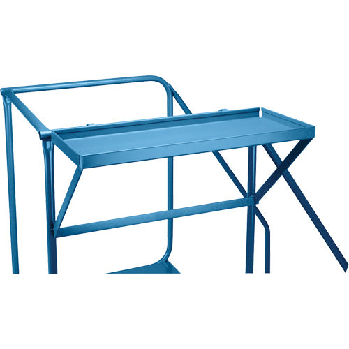 Échelles roulantes pour l'entretien et les mécaniciens, Acier, 4 Marches, Hauteur de la plateforme 38" - MH213